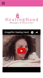 Mobile Screenshot of healinghand.de